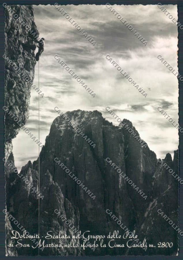 Trento Gruppo Pale Alpinismo foto FG cartolina ZF2261 – fronte