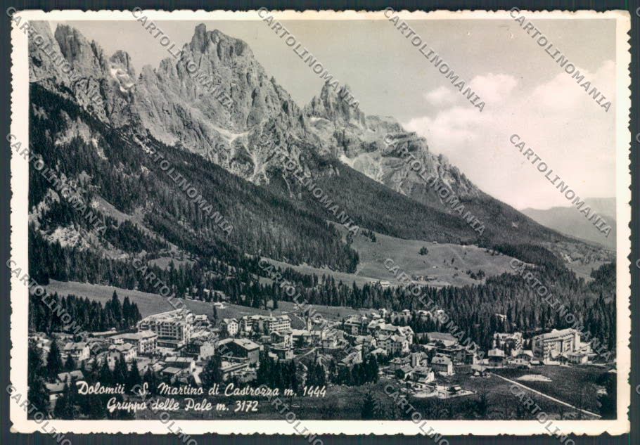 Trento San Martino di Castrozza foto FG cartolina ZF2262 – fronte