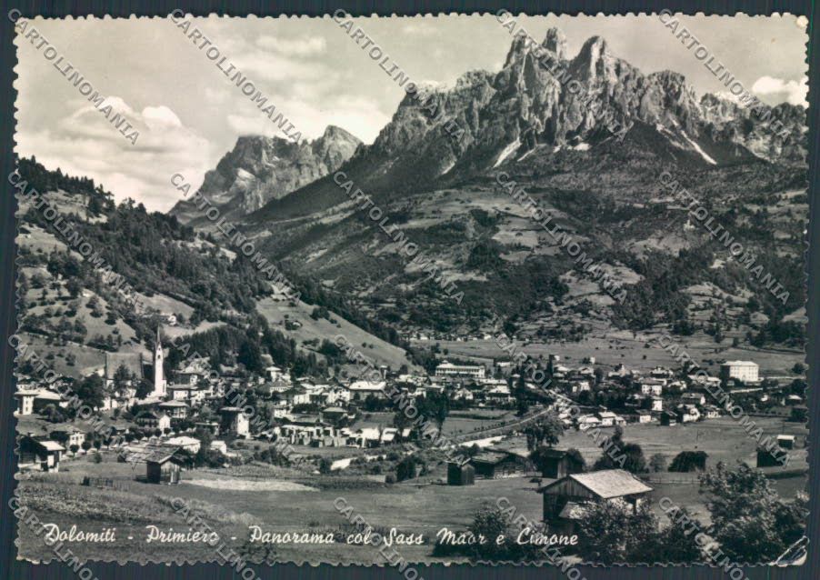 Trento Primiero foto FG cartolina ZF2263 – fronte