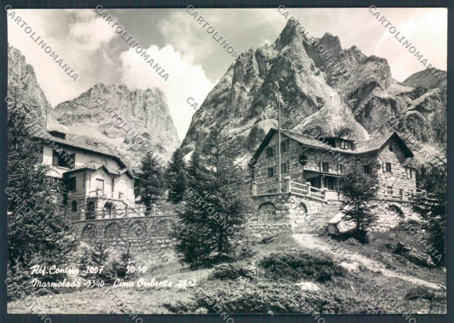 Trento Rifugio Contrin foto FG cartolina ZF2266 – fronte