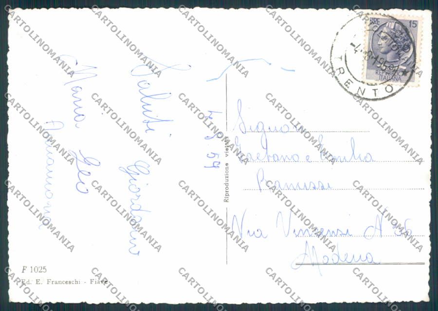 Trento Arco foto FG cartolina ZF2280 – retro