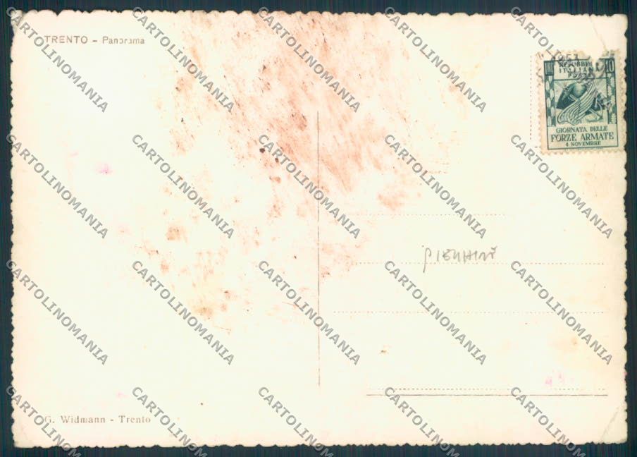 Trento città PIEGHINE foto FG cartolina ZF2288 – retro