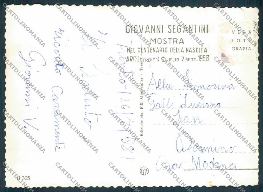 Trento città Saluti da foto FG cartolina ZF2290 – retro