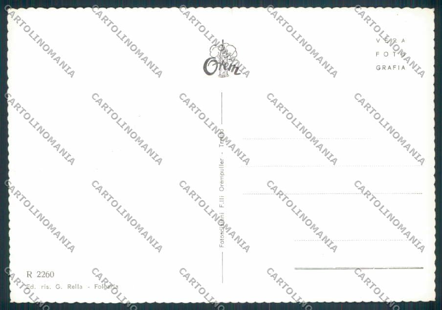 Trento Folgaria Corriera foto FG cartolina ZF2301 – retro
