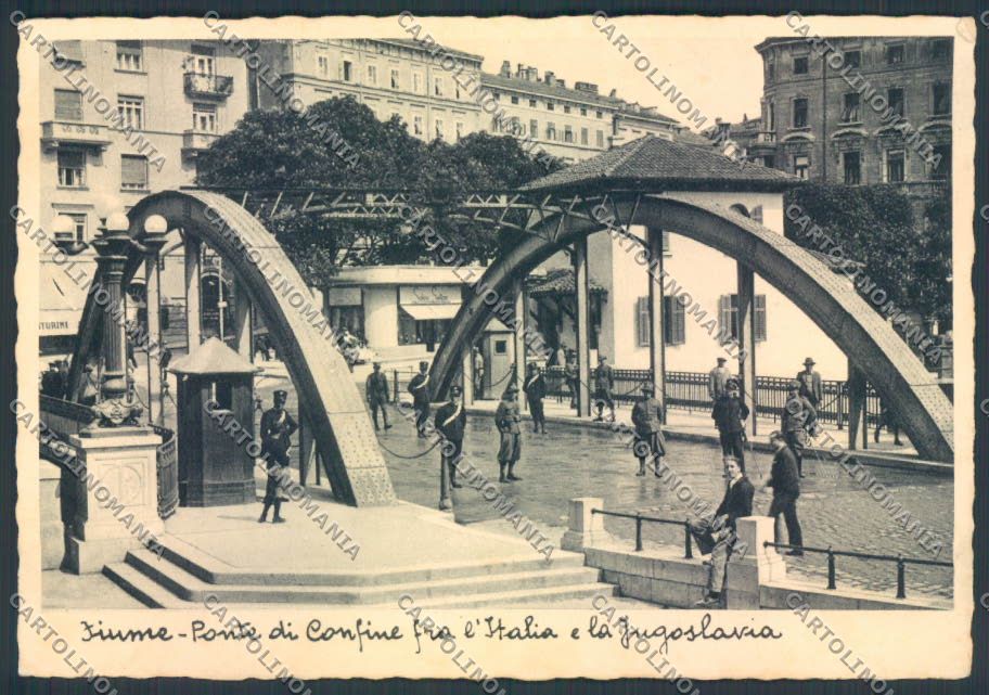 Croazia Fiume GdF ? FG cartolina ZF2317 – fronte