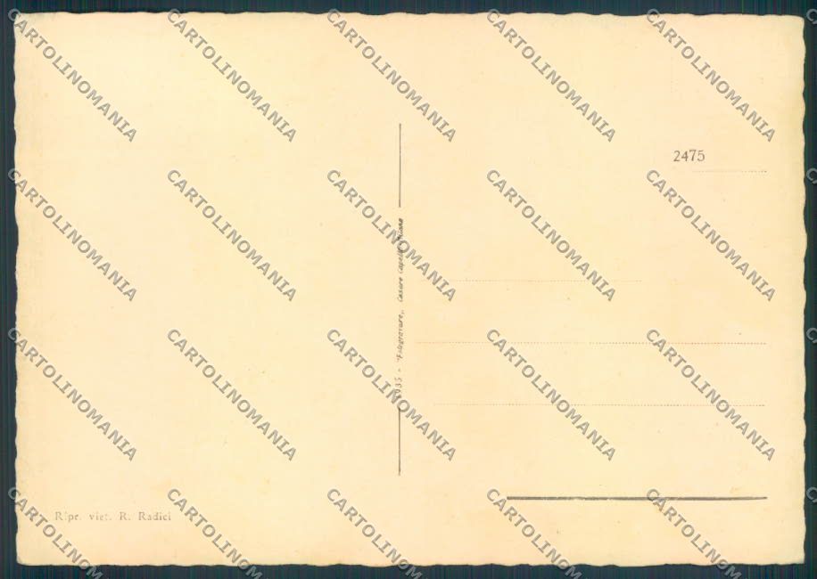Croazia Fiume GdF ? FG cartolina ZF2317 – retro