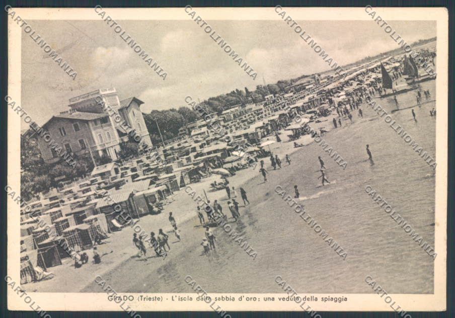 Gorizia Grado FG cartolina ZF2319 – fronte