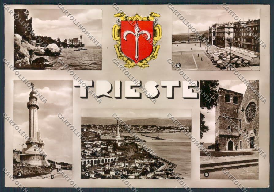 Trieste città STRAPPI foto FG cartolina ZF2342 – fronte