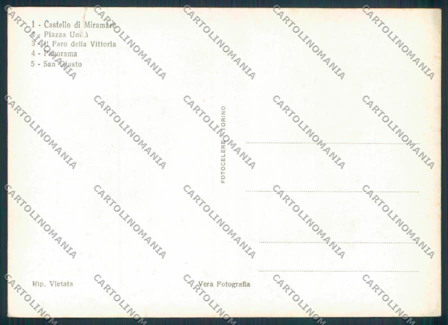 Trieste città STRAPPI foto FG cartolina ZF2342 – retro