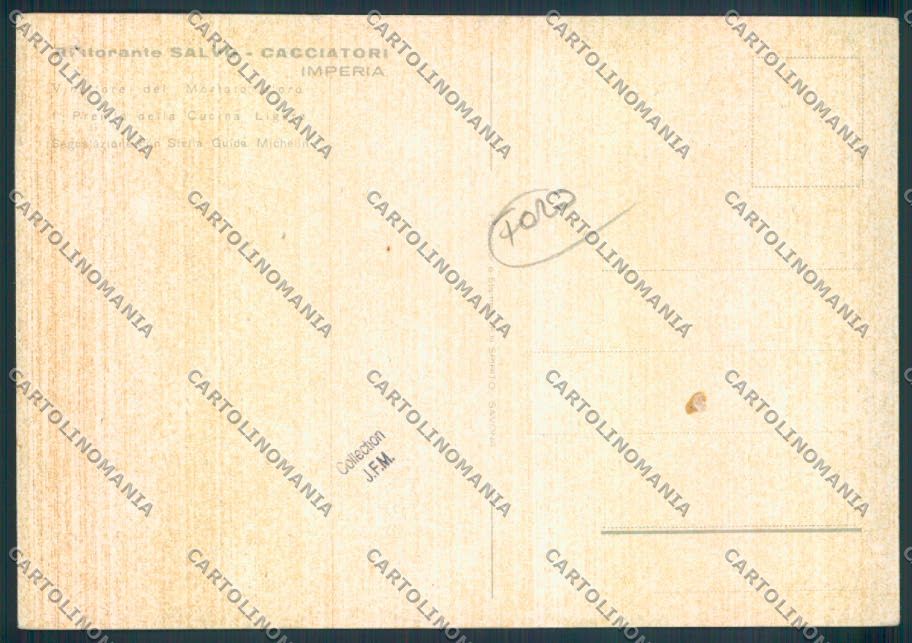Imperia città Pubblicitaria FORO FG cartolina ZF2392 – retro