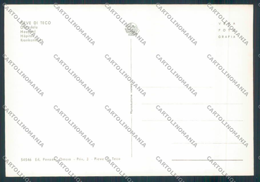Imperia Pieve di Teco foto FG cartolina ZF2435 – retro