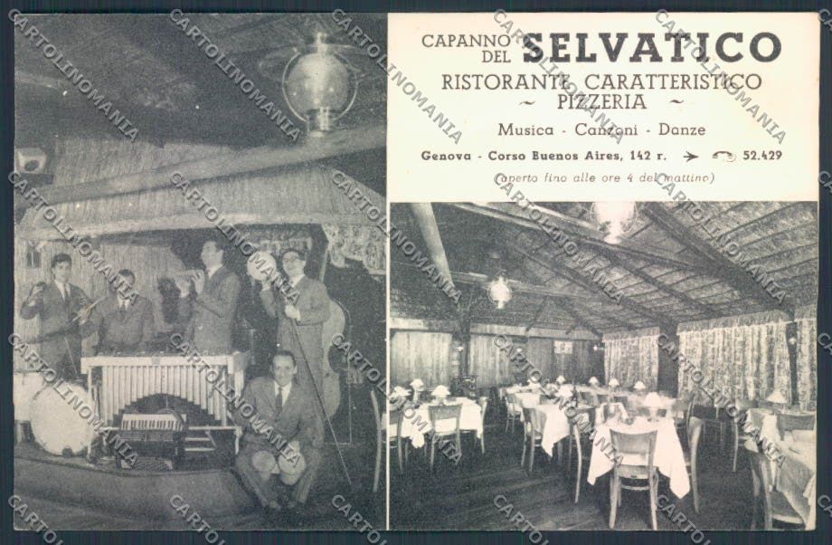 Genova Pubblicitaria Ristorante FG cartolina ZF2484 – fronte