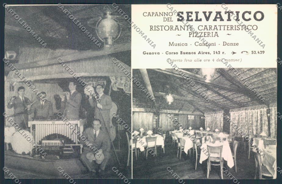 Genova Pubblicitaria Ristorante FG cartolina ZF2485 – fronte