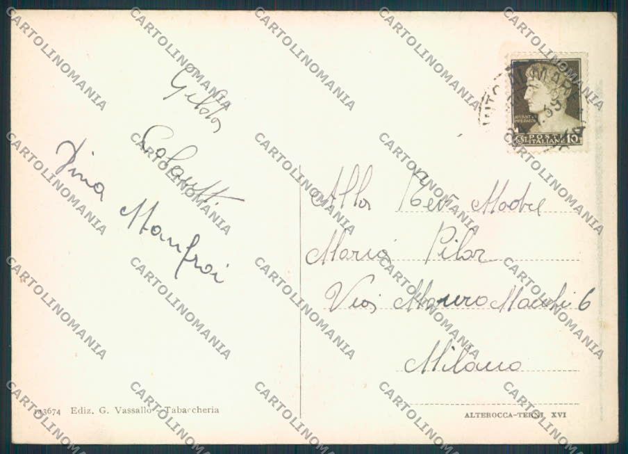 Genova Quinto FG cartolina ZF2493 – retro