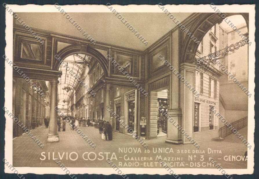 Genova Pubblicitaria città FG cartolina ZF2497 – fronte