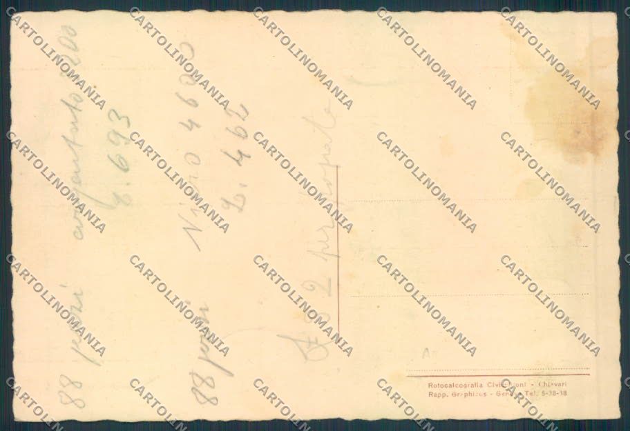 Genova Pubblicitaria città FG cartolina ZF2500 – retro