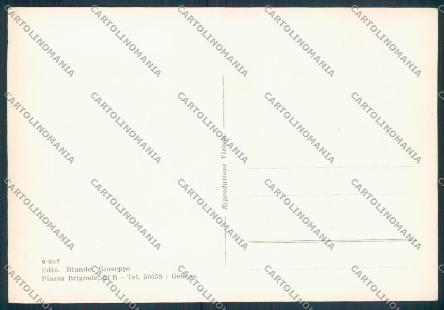 Genova città FG cartolina ZF2503 – retro
