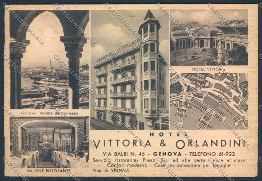 Genova Pubblicitaria città FG cartolina ZF2505 – fronte
