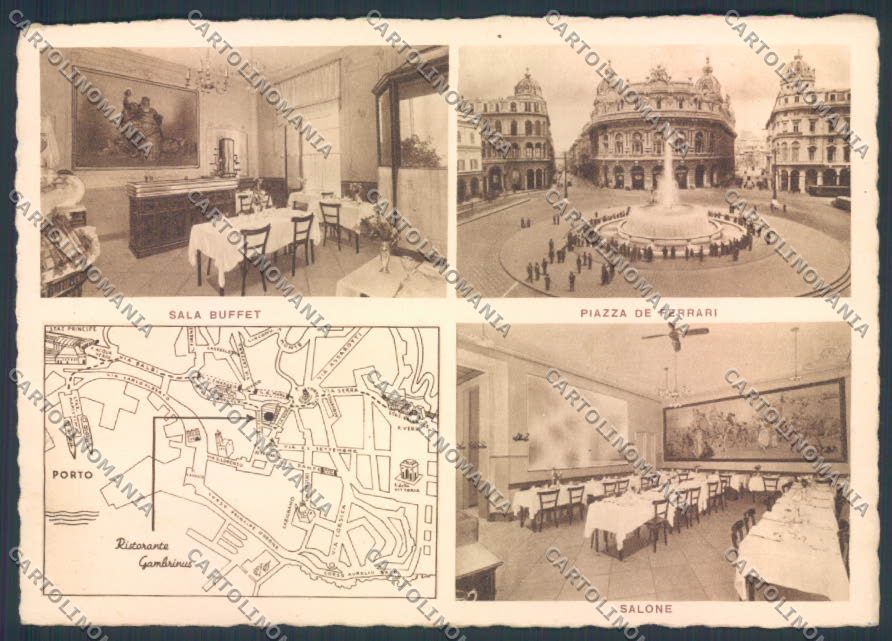 Genova Pubblicitaria città FG cartolina ZF2506 – fronte