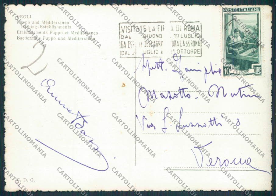 Genova Pegli FG cartolina ZF2512 – retro
