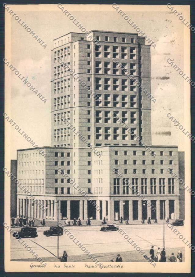 Genova città FG cartolina ZF2513 – fronte