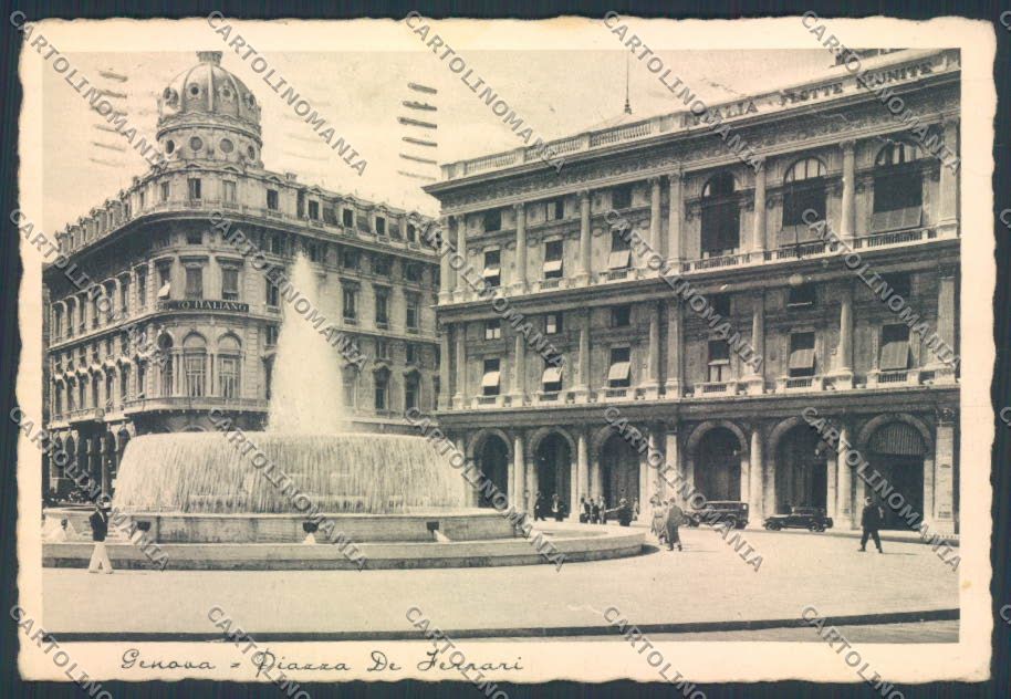 Genova città PIEGA FG cartolina ZF2516 – fronte