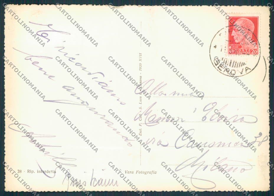 Genova città foto FG cartolina ZF2519 – retro