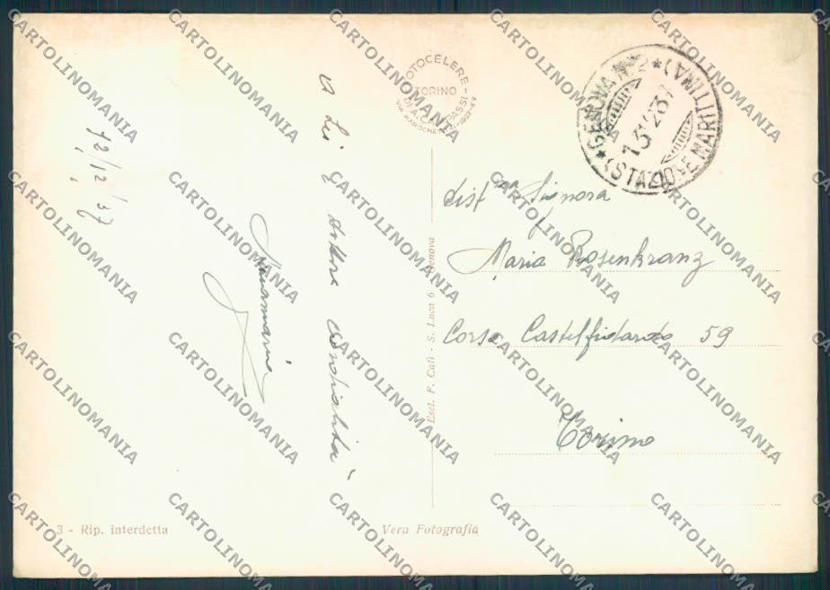 Genova città foto FG cartolina ZF2526 – retro