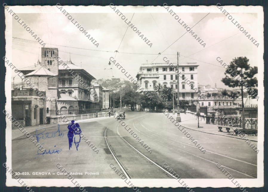 Genova città foto FG cartolina ZF2537 – fronte