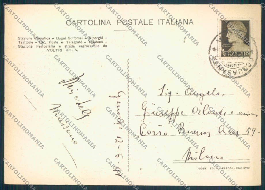 Genova Acquasanta FG cartolina ZF2570 – retro