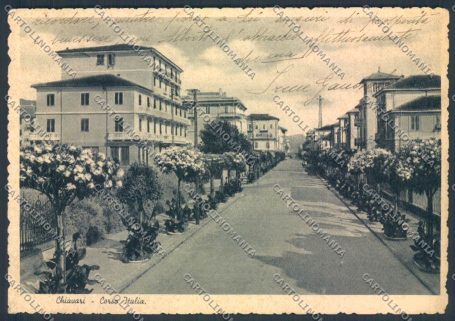 Genova Chiavari FG cartolina ZF2571 – fronte