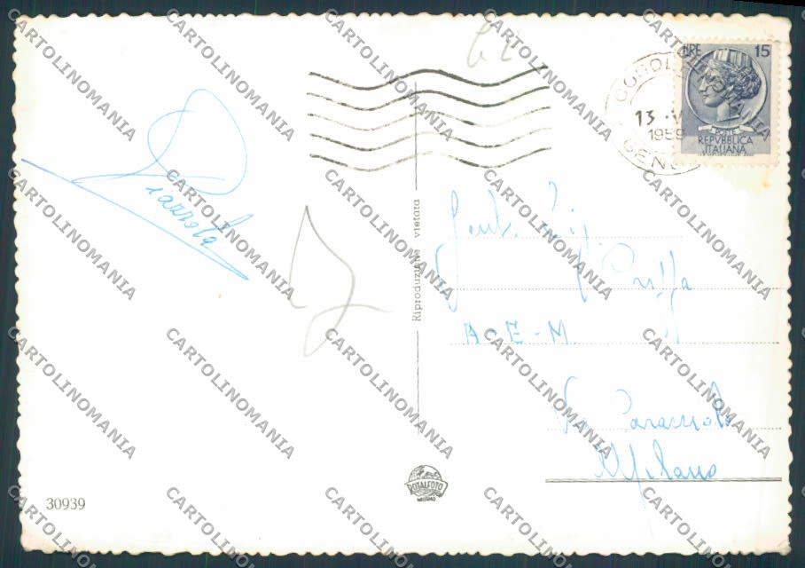 Genova Cogoleto foto FG cartolina ZF2625 – retro