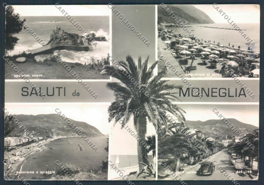 Genova Moneglia Saluti da foto FG cartolina ZF2626 – fronte