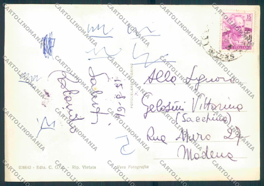 Genova Sestri Levante foto FG cartolina ZF2643 – retro