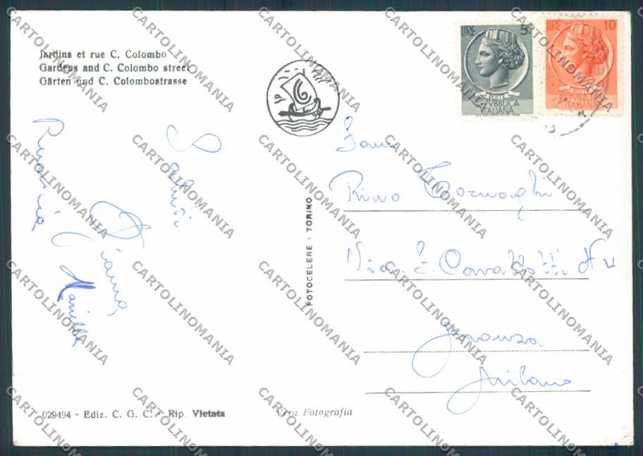 Genova Riva Trigoso foto FG cartolina ZF2645 – retro