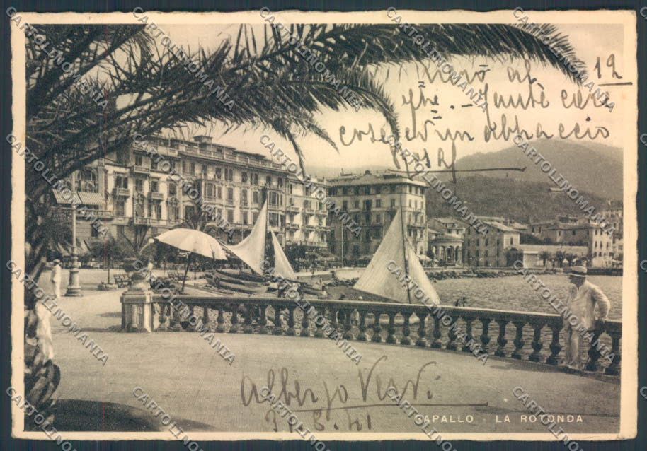 Genova Rapallo FG cartolina ZF2674 – fronte