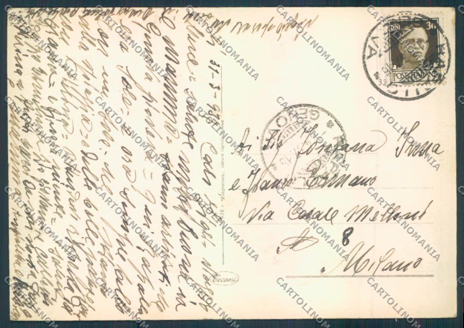 Genova Rapallo FG cartolina ZF2678 – retro