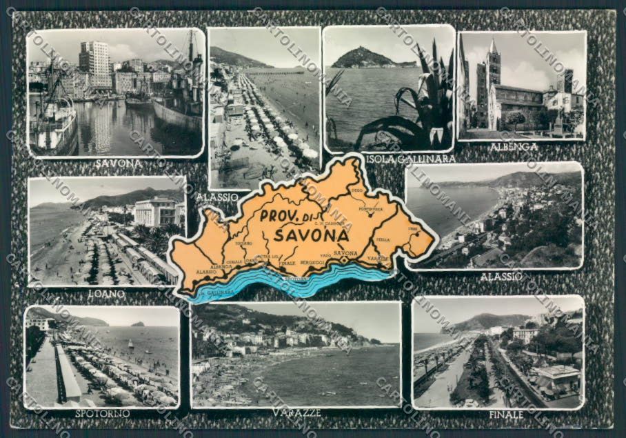 Savona Spotorno foto FG cartolina ZF2719 – fronte