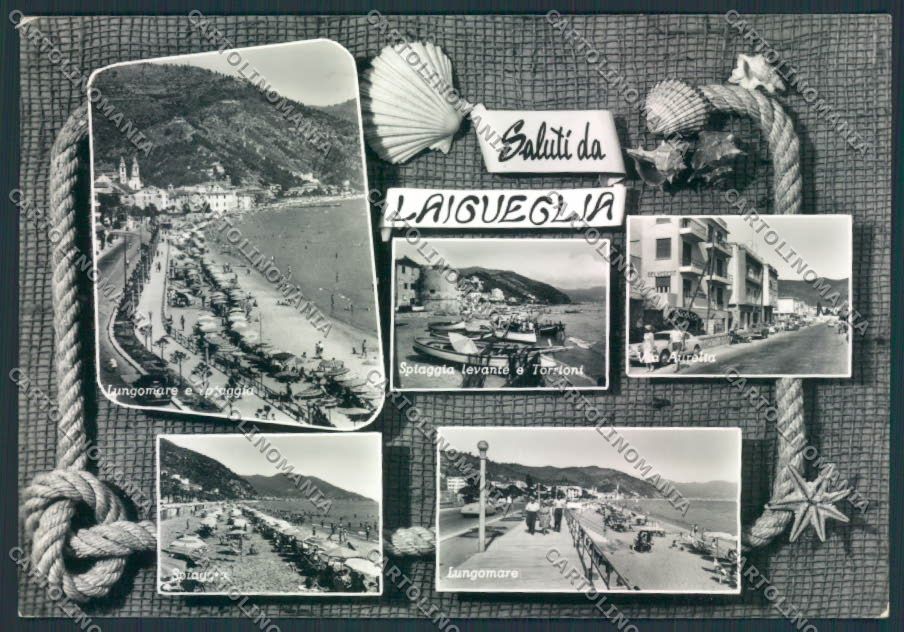 Savona Laigueglia Saluti da foto FG cartolina ZF2733 – fronte