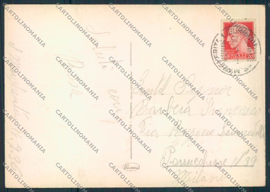 Genova Santa Margherita Ligure FG cartolina ZF2773 – retro
