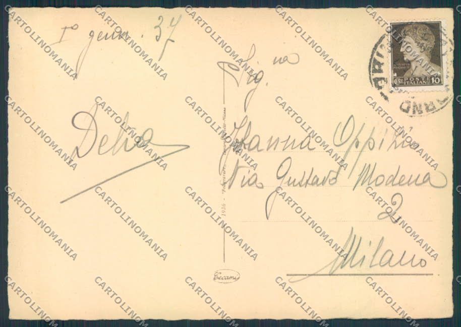 Genova Santa Margherita Ligure FG cartolina ZF2777 – retro