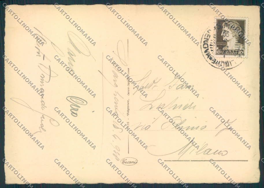 Genova Santa Margherita Ligure FG cartolina ZF2778 – retro