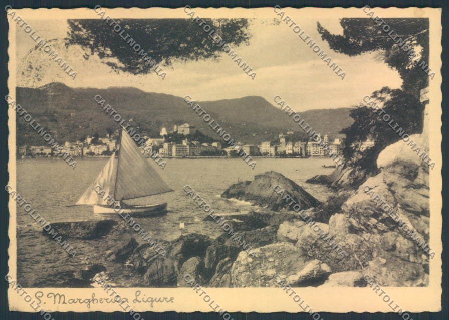 Genova Santa Margherita Ligure FG cartolina ZF2781 – fronte