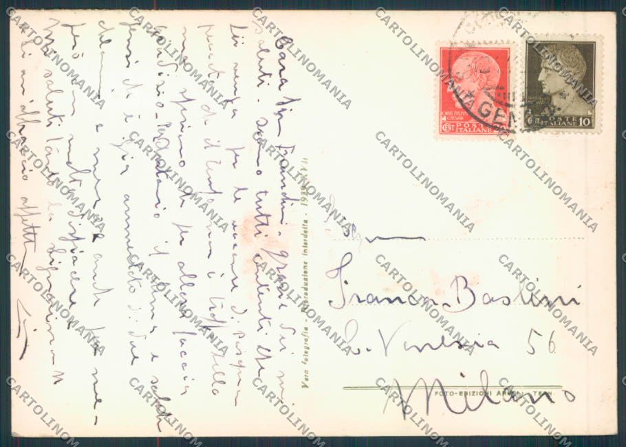 Genova Santa Margherita Ligure foto FG cartolina ZF2788 – retro