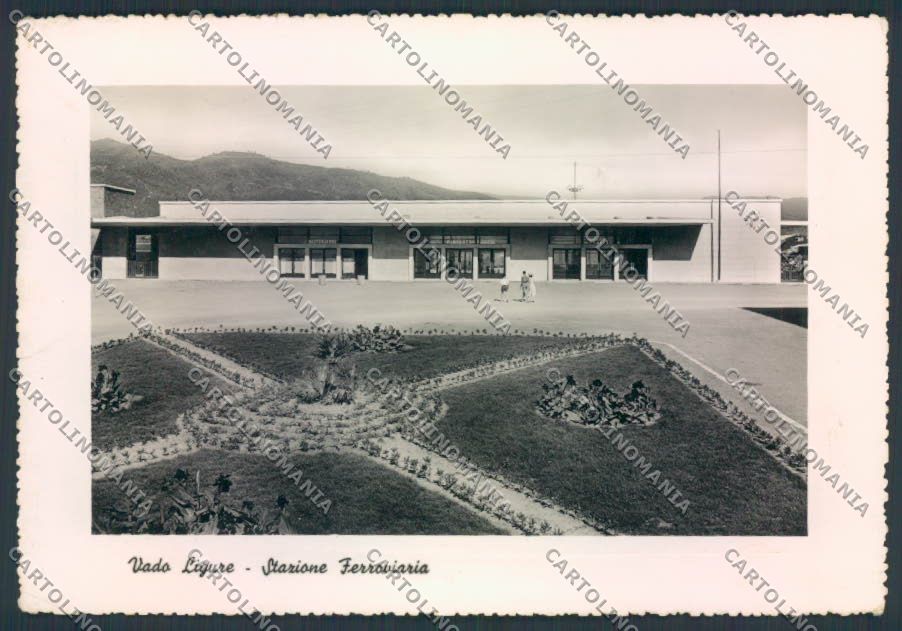 Savona Vado Ligure Stazione COLLA foto FG cartolina ZF2800 – fronte