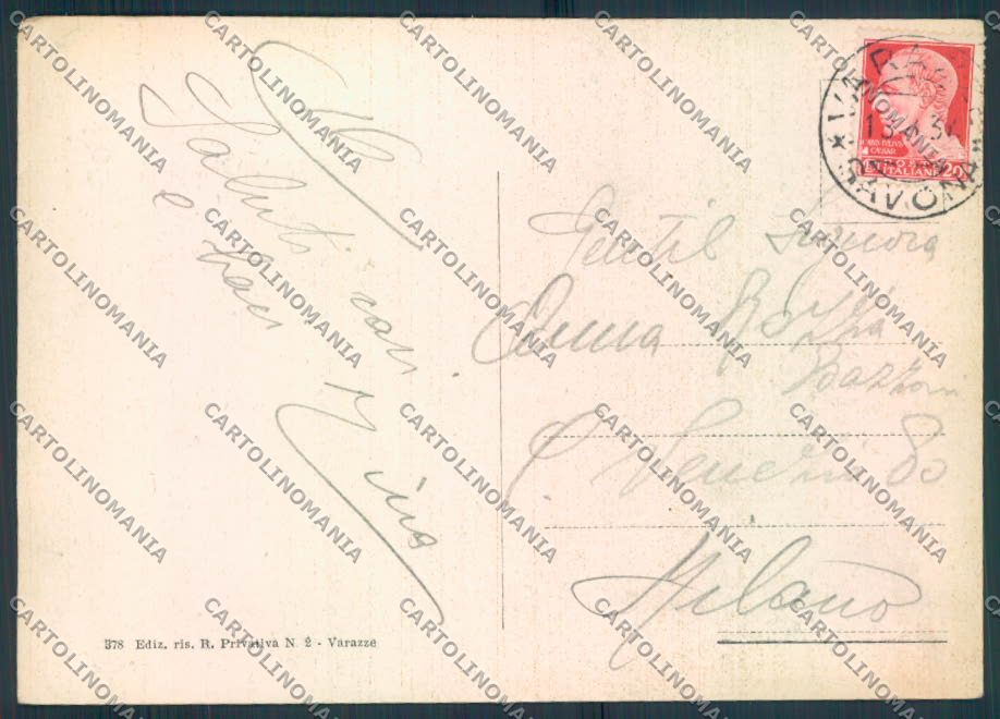 Savona Varazze FG cartolina ZF2830 – retro