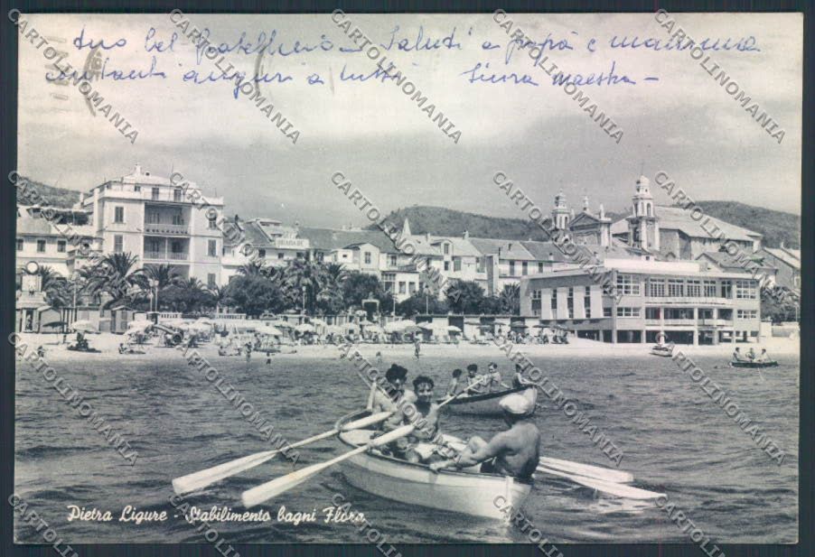 Savona Pietra Ligure FG cartolina ZF2875 – fronte