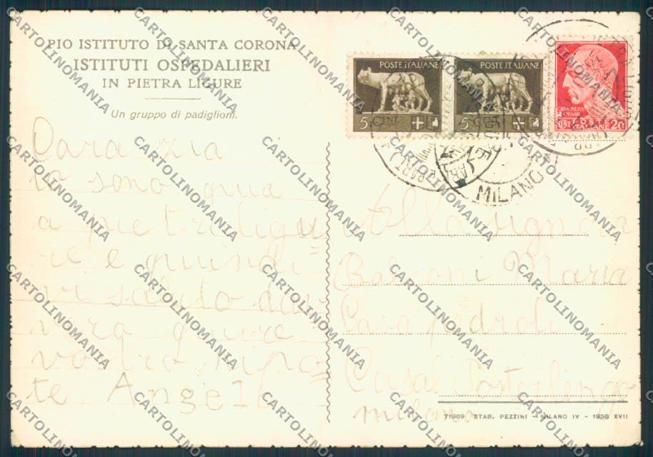 Savona Pietra Ligure FG cartolina ZF2879 – retro