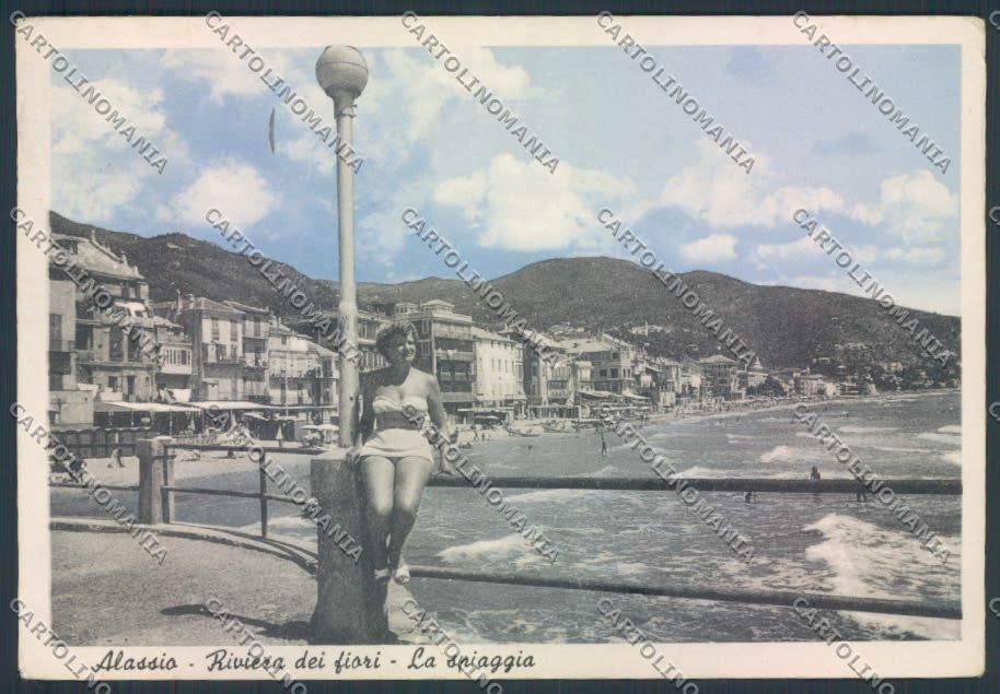 Savona Alassio FG cartolina ZF2915 – fronte