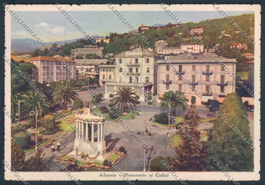 Savona Alassio FG cartolina ZF2916 – fronte